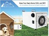 Dog house air conditioner and heater