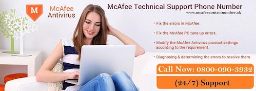 Support to Fix McAfee Errors Call 0800-090-3932