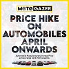 Pay more for your New Vehicle April Onwards
