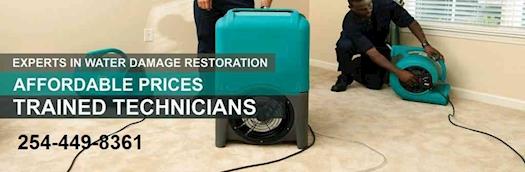 Water extraction removal Damage Killeen repair