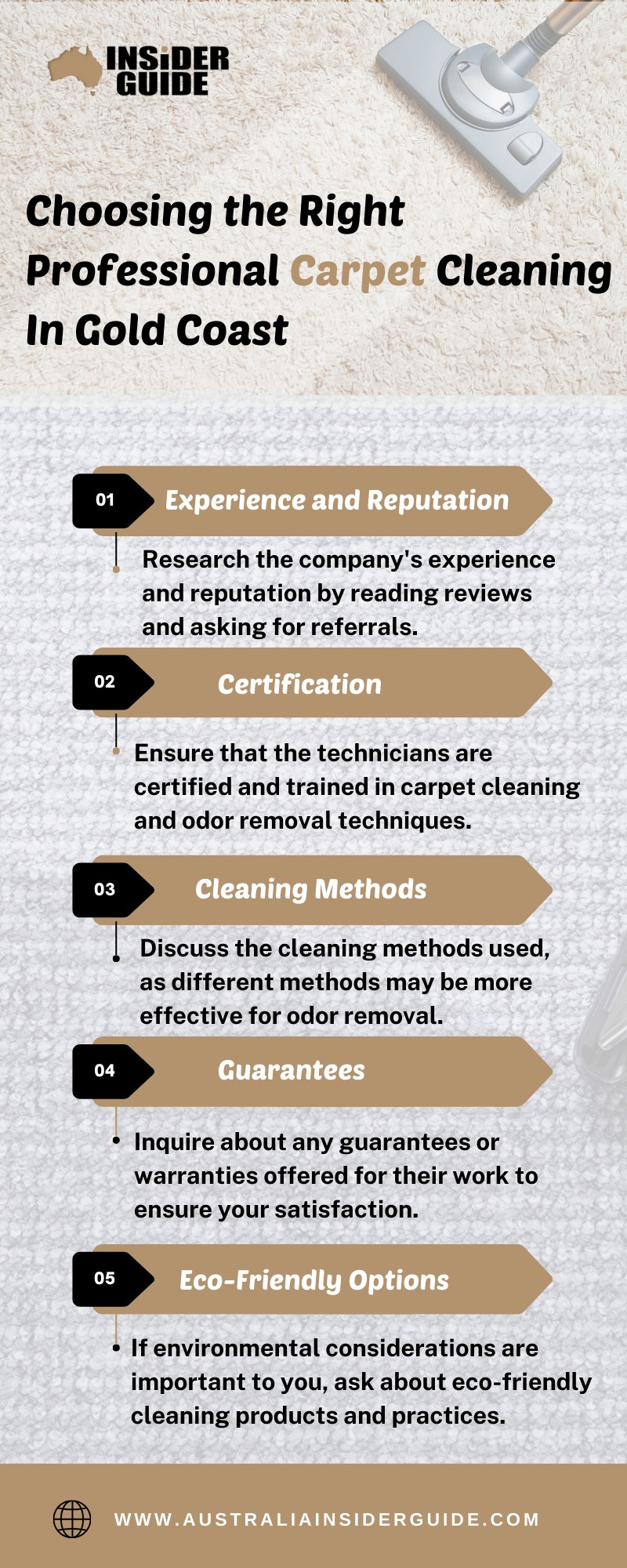 Choosing the Right Professional Carpet Cleaning In Gold Coast