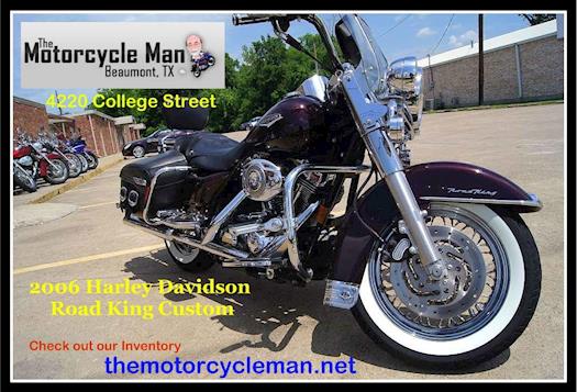 2006 HD Road King Custom,  Only $ 12,500