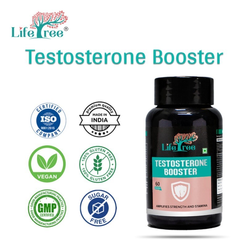 Lifetree Testosterone Booster Capsule For Gain Mass 