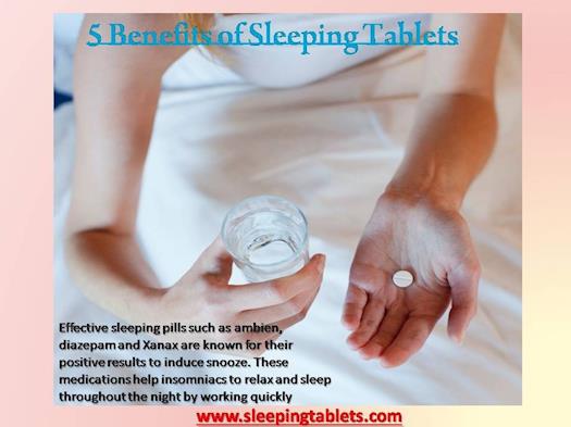 5 Benefits of Sleeping Tablets