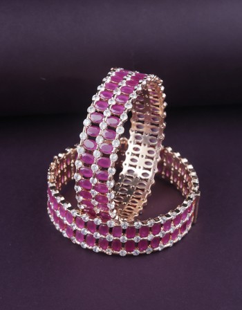 Checkout Latest Bangles Design Online at Best Price by Anuradha Art Jewellery 