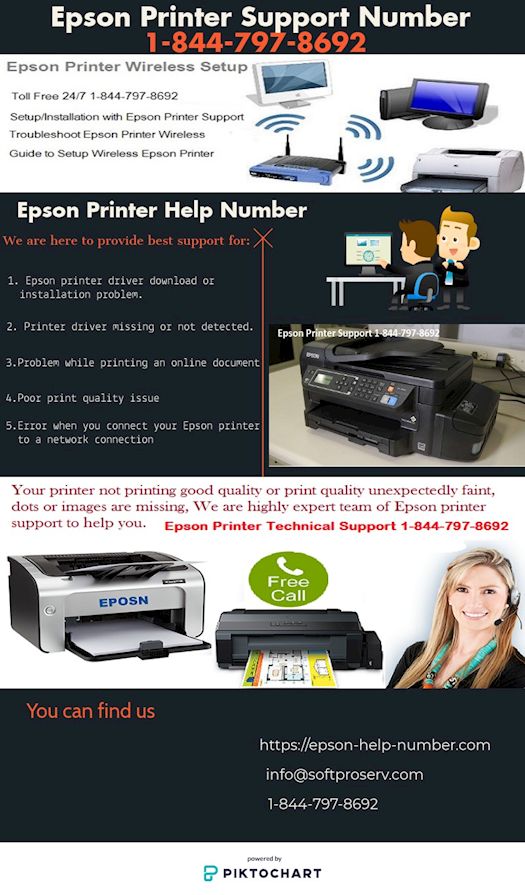 Epson Printer Tech Support Number 1-844-797-8692