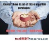 Use Buy now pay later No credit check credit cards to rebuild your credit!