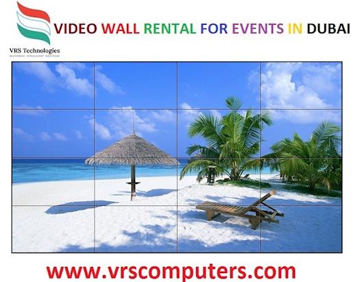 VIDEO WALL RENTAL FOR EVENTS IN DUBAI