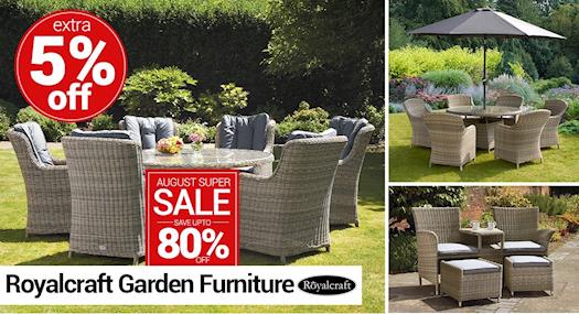 Buy Royalcraft Garden Furniture | Furniture Direct UK