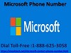 Get immediate Solution dials 1-888-625-3058 Microsoft Phone Number