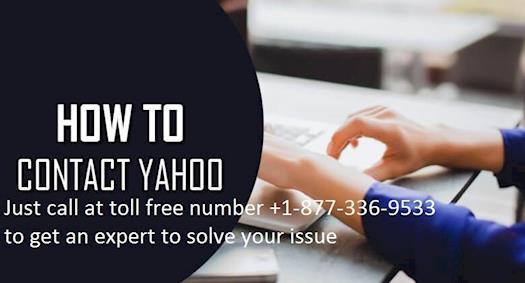 Yahoo mail tech support number +1-877-336-9533