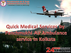 A Quick medical Move by Panchmukhi Air Ambulance service in Kolkata