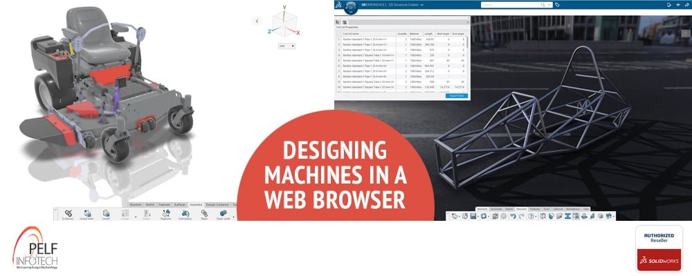 Designing Machines in a Web Browse