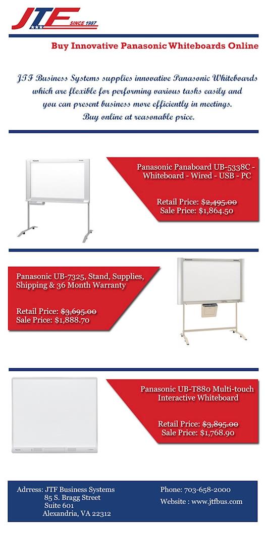 Buy Innovative Panasonic Whiteboards Online