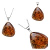 Get Amber Large Pendant by Exotic India Art