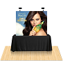 6ft Straight Table Top Fabric Display