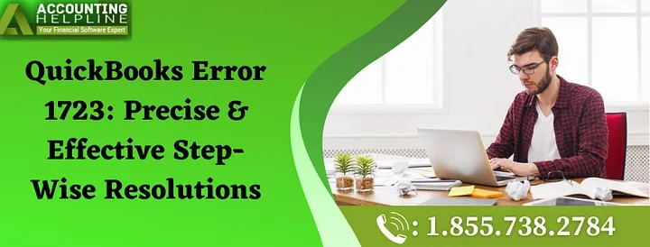 Quick ways to resolve Error 1723 in QuickBooks Desktop