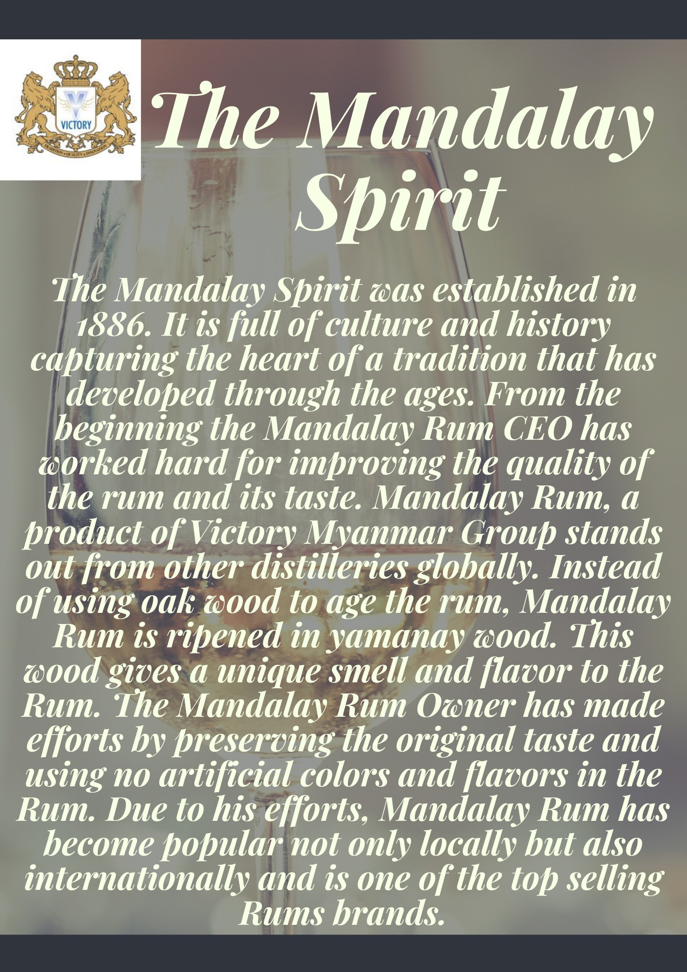 The Mandalay Spirit