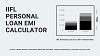 IIFL Personal Loan EMI Calculator 