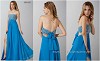 Sexy High Slit Tie Up Open Back Formal Dresses