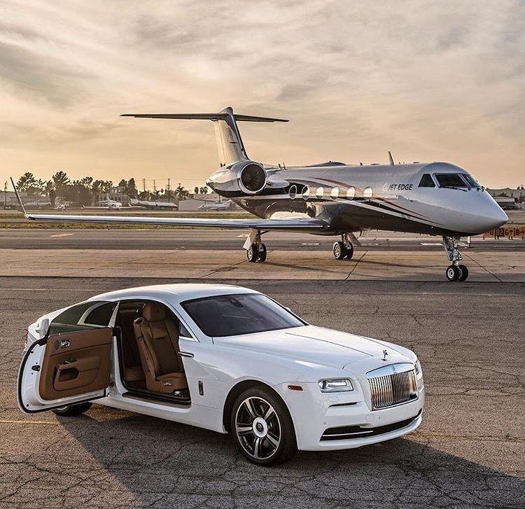 PRIVATE JET AND CAR