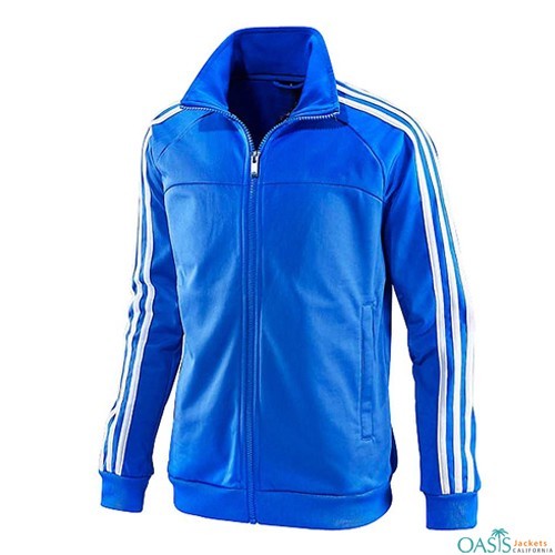 Blue and White Relaxing Sports Tracksuit