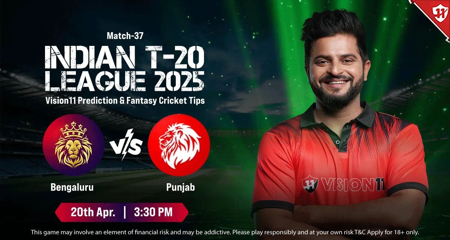 Punjab and Bengaluru Face Off in IPL 2025 Match 37