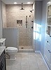 Tiled Shower and Floor