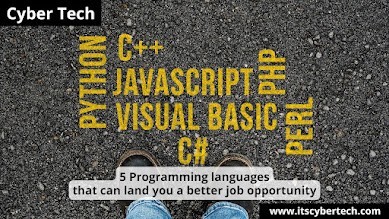 5 programming language for better job opportunity