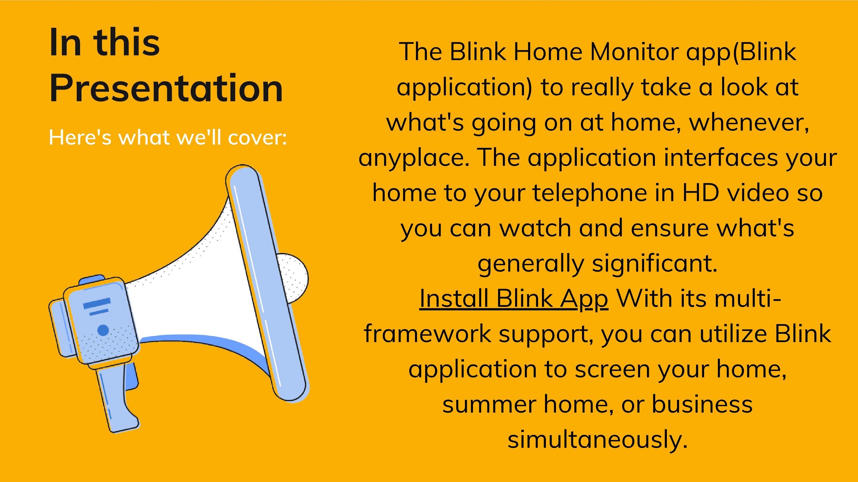 Install Blink App