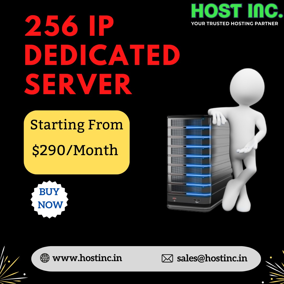 256 ips dedicated server | hostinc.in