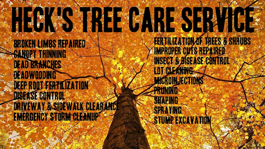 hecks lawn care tree service of wichita