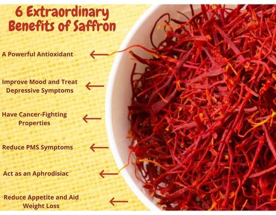 6 Extraordinary Benefits of Saffron For Health