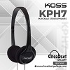 Headset Gallery - Koss - KPH7 - Portable Headphones - Stereo - Black