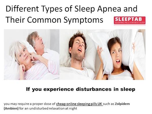 Different Types of Sleep Apnea and Their Common Symptoms