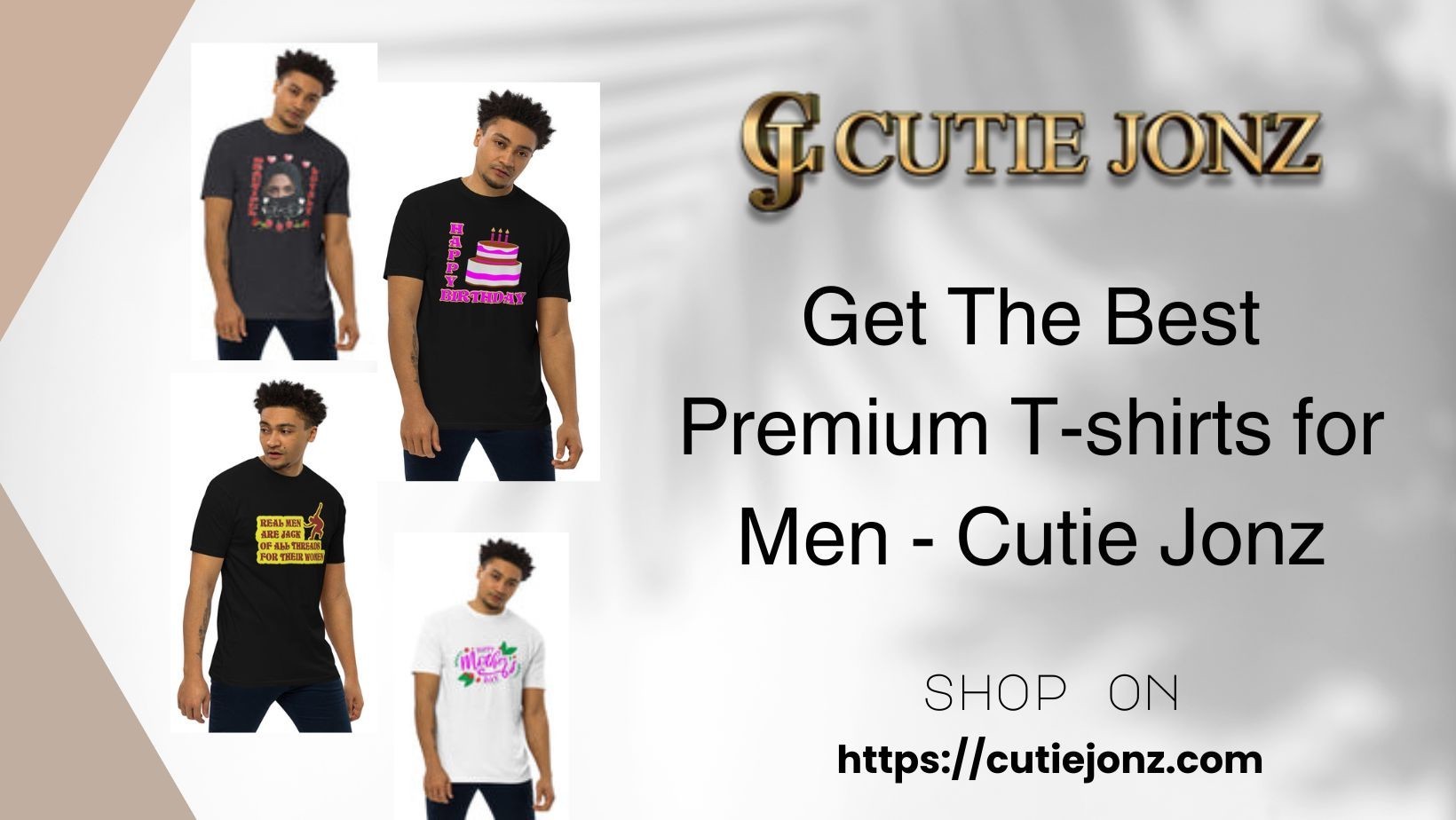 Get The Best Premium T-shirts for Men - Cutie Jonz