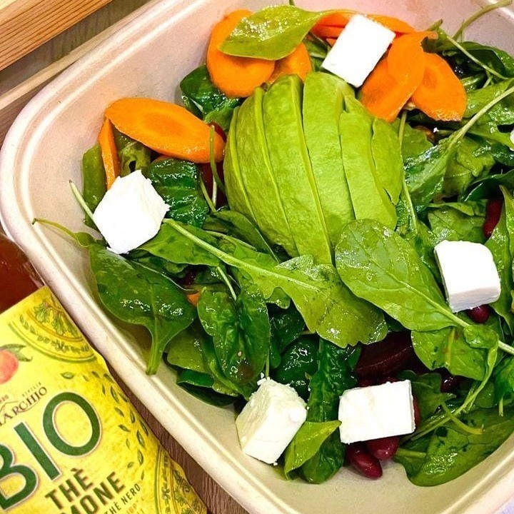 ''Avocado Bliss: Revel in the Freshness of our Organic Mixed Salad''