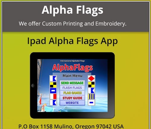 Ipad Alpha Flags App