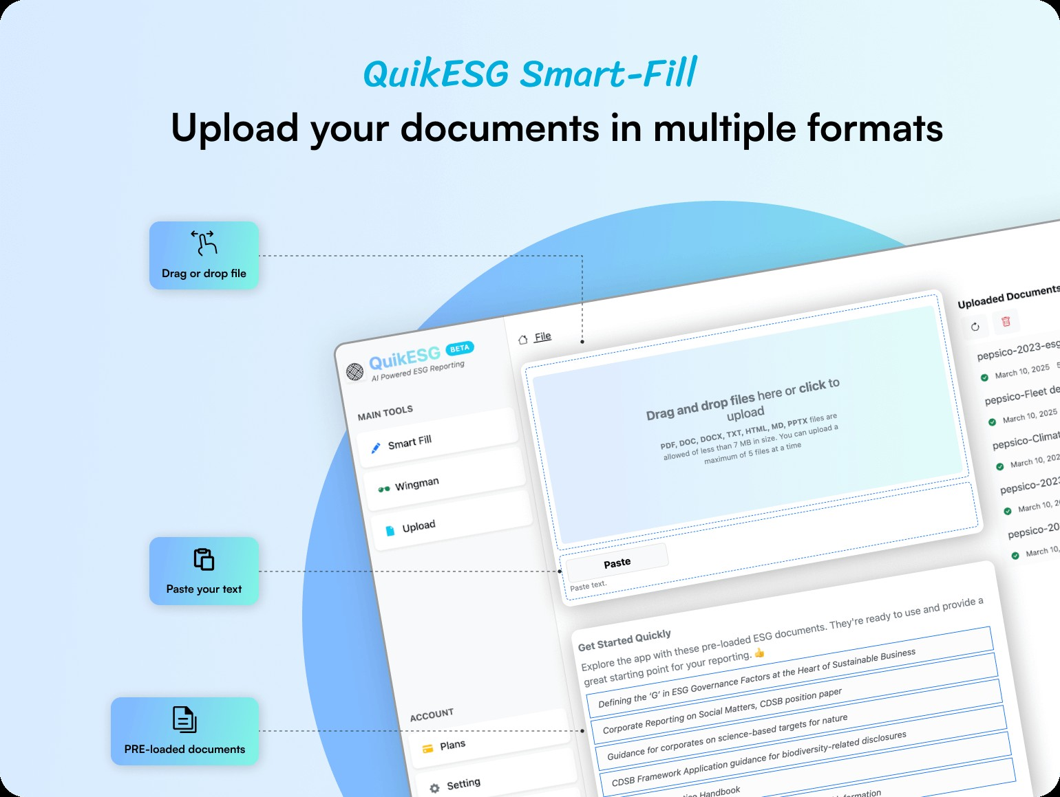 QuikESG: Revolutionizing ESG Reporting with AI-Powered Efficiency