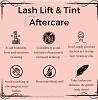 Aftercare Instructions For Lash Lift & Tint Treatment in Vancouver