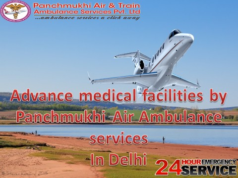 Quick Service provided by Panchmukhi Air Ambulance services in Delhi