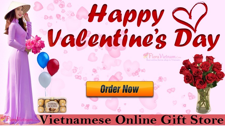Send Valentines Gifts To Vietnam