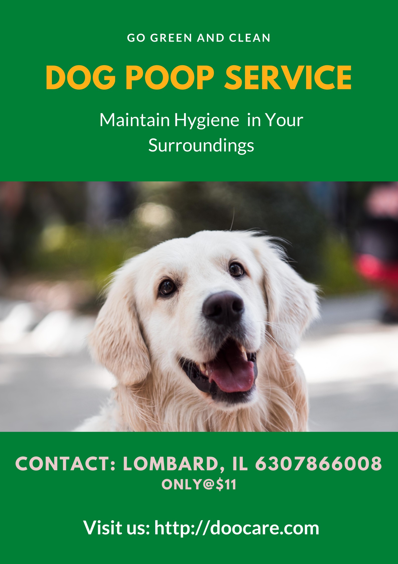 Naperville and Elmhurst Dog Poop Service for Residential Buildings