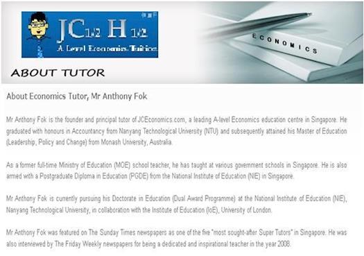 Economics Tuition