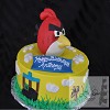 Angry Bird Kids Cake
