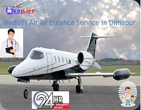 Get Best Emergency medical Air Ambulance Service in Dimapur
