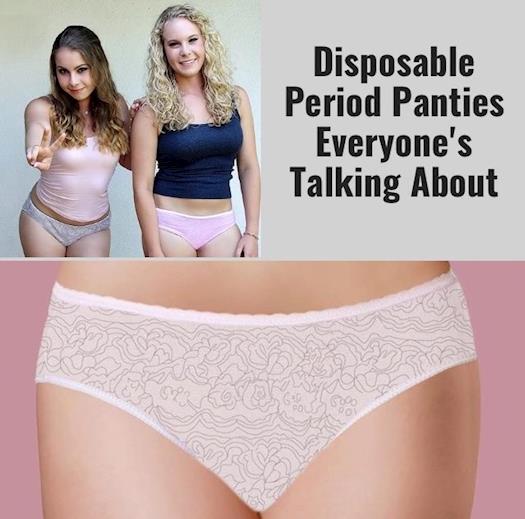 Never Ruin Your Pretty Panties: Choose PantiePads superior period protection 