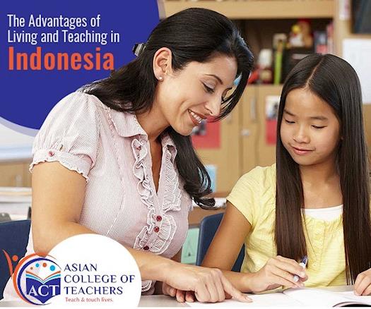 Living and teaching in Indonesia