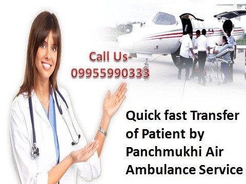 Panchmukhi Finest Air Ambulance Service from Patna to Delhi
