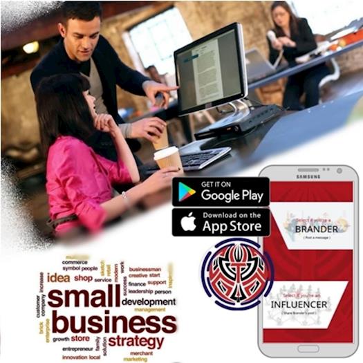 Small business owner's use TribeFluence App